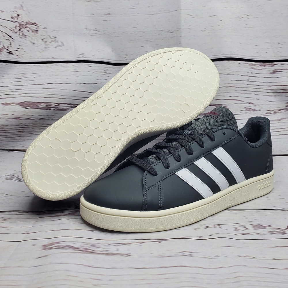 Adidas Grand Court Base Mens Shoes Flat Casual